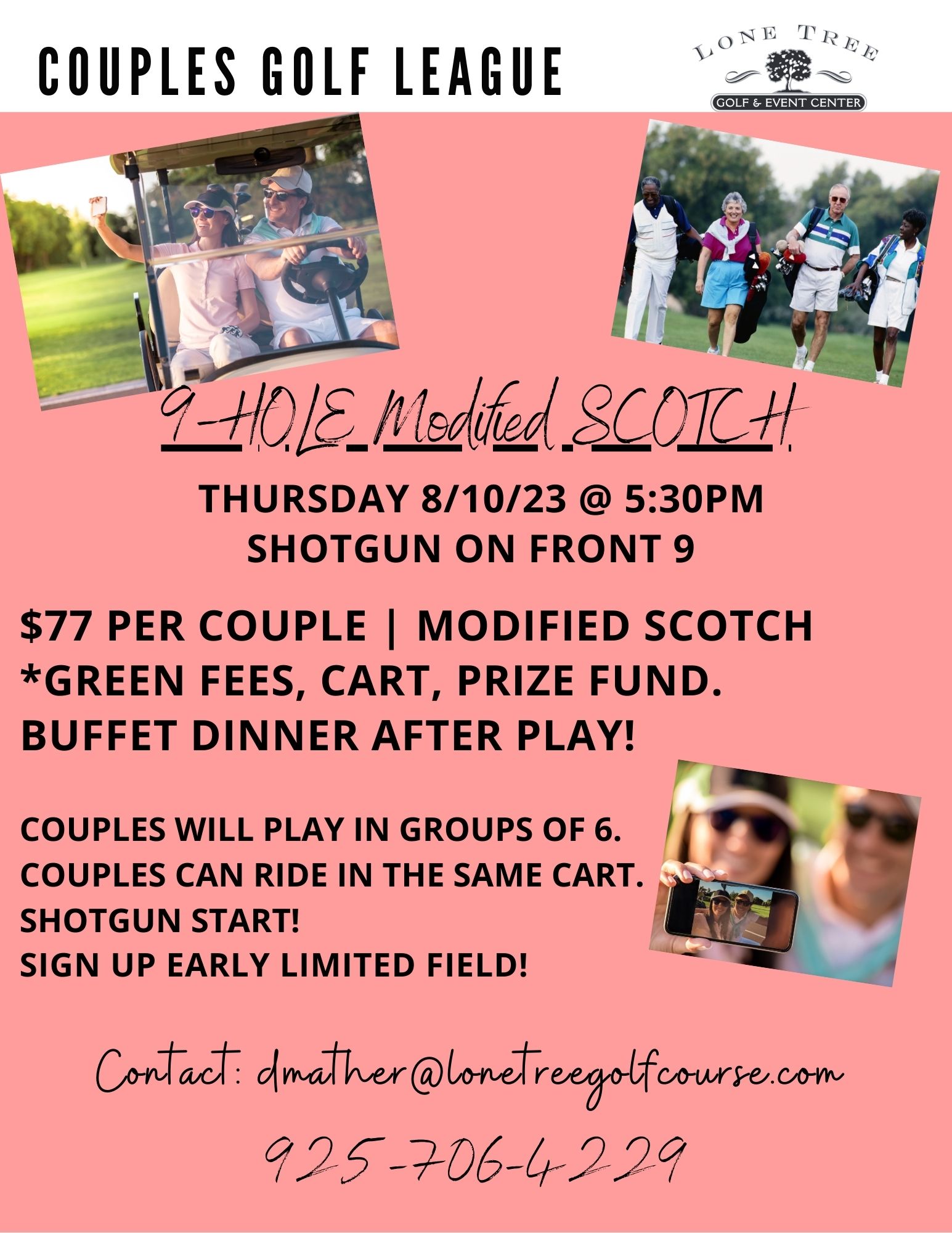 2023 Couples Golf Flyer 81023