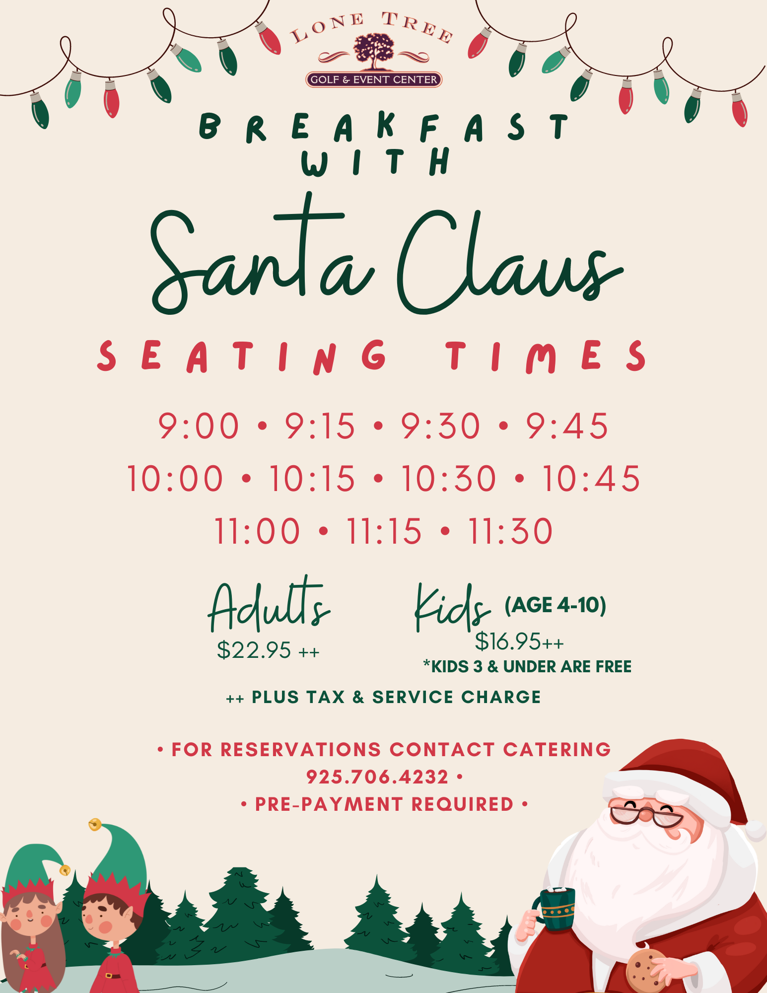 Breakfast with Santa 2024